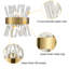 Ensemble de 2 appliques murales Modern Modern