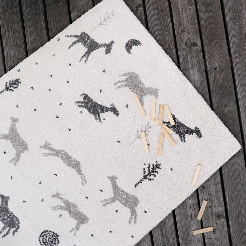 Comanche Animal Print 120cm X 170cm Area Rug