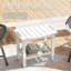 Banc de douche, tabouret de douche imperméable avec poignée, tablette de rangement, patins antidérapants pour votre maison-1431758949
