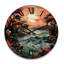 Horloge murale Kaki-501119513