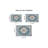 Fonib Non-slip Washable Indoor/Outdoor Rug