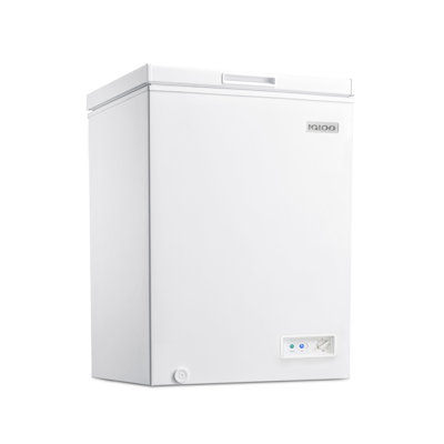 Igloo Portable 3.5 cu. ft. Garage Ready Chest Freezer with Adjustable Temperature Controls