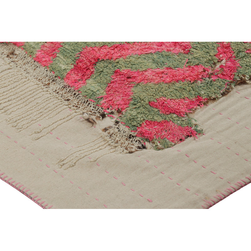 One-of-a-Kind 5'x5'4” Hand Knotted Area Rug