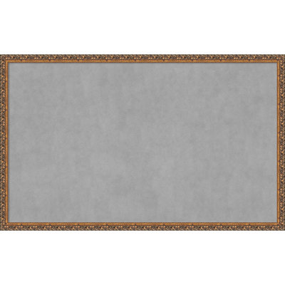 Tableau magnétique encadré bronze antique