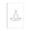 Yoga Namaste by Dane Khy - Print on Canvas-889480103-889480104