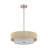 Maskell 4-Light 18" Wide Natural Rope Pendant Chandelier in Nickel-1962838369