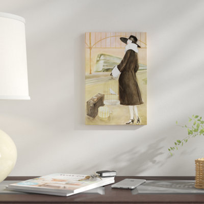 «Vintage Lady II», impression sur toile