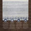 Kivett Ivory/Blue Indoor/Outdoor Washable Area Rug-594646923