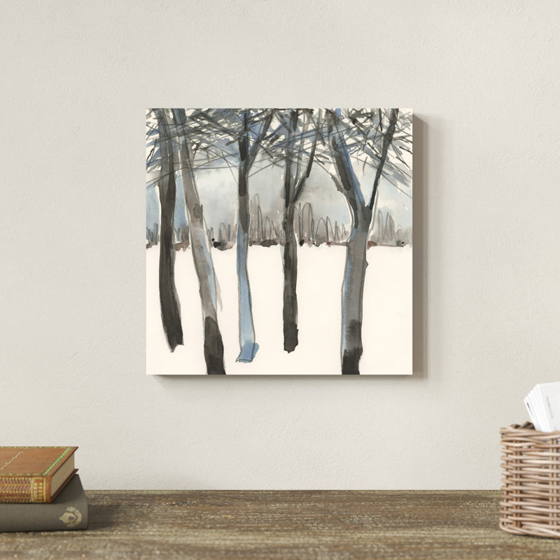 Winter Treeline I, H 12 po x l 12 po x P 1,25 po