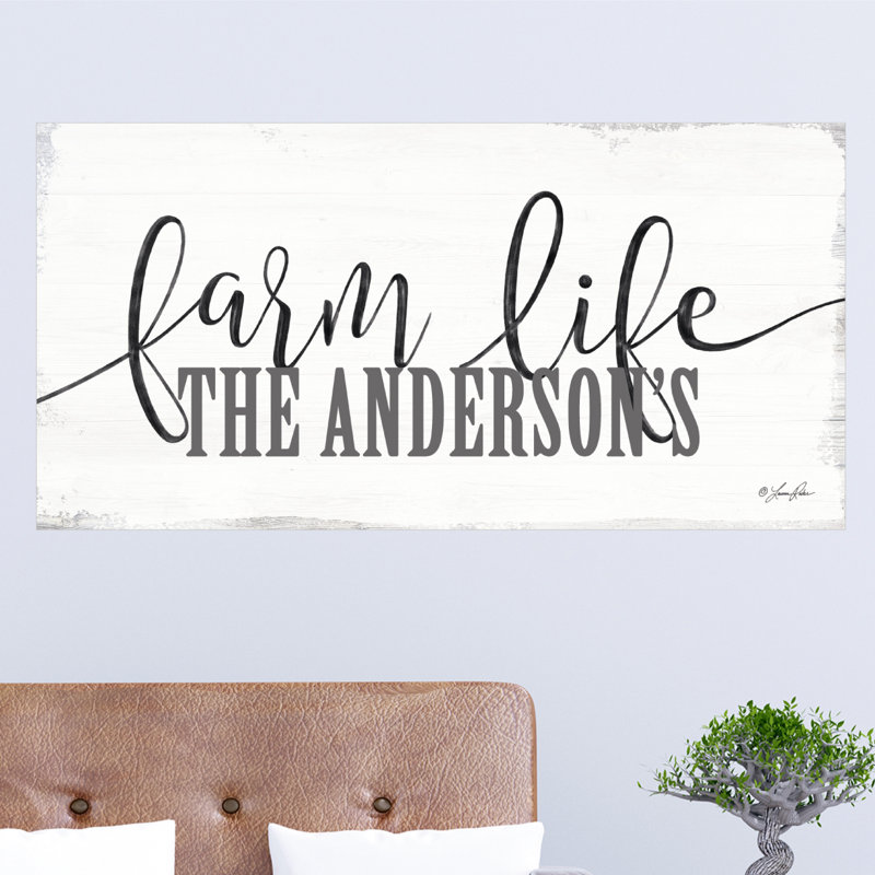Décalcomanie murale personnalisée life life, Oui