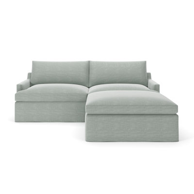 Wrenley 3-Piece Slipcovered Modular Sectional