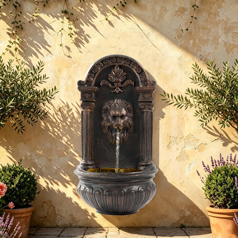 Fontaine murale 31 po H