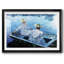 The Blue Row Boat, 1887, reproduction d'art encadrée-1603111120-1603111127