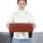 Flannel Small Footstool Ottoman For Footrest, Modern Rectangle Step Stool Extra Seating With Non-Skid Plastic Legs For Living Room, Couch, Entryway-261033052