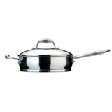 Essentials 9.5" 18/10 SS Cov Deep Skillet 2.6Qt, Zeno