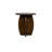 End Table 50, Mango Brown Walnut - Belly Table Collection