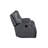 Fuchs Loveseat With Dual Recliners Gray-639699773-639699774