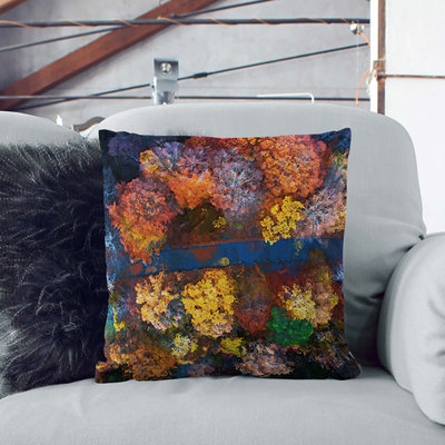 Abstract Square Cushion