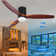 Wrought Studio™ 52'' Ceiling Fan with LED Lights and Remote Control