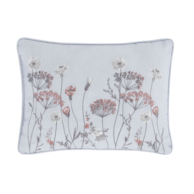 Meadowsweet Floral Cushion with Filling