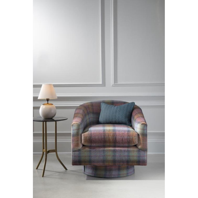 Highland House Wood Marble End Table