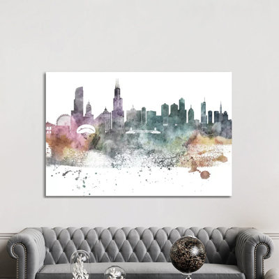 Philadelphia Pastel Skylines