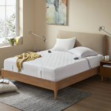Beautyrest Heated Microfiber Mattress Pad with 3M Scotchgard