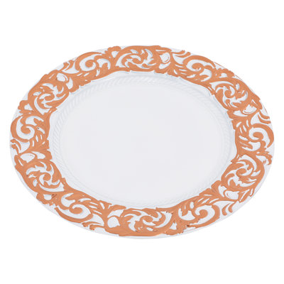 50Pcs Antique Charger Plates