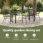 4 - Person Patio Dining Set with-296254118-296254122