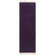 Clio Handmade Wool Purple Rug