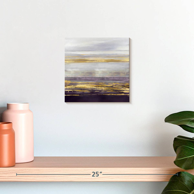 Avery Amethyst Reflections I, 10" H x 10" W