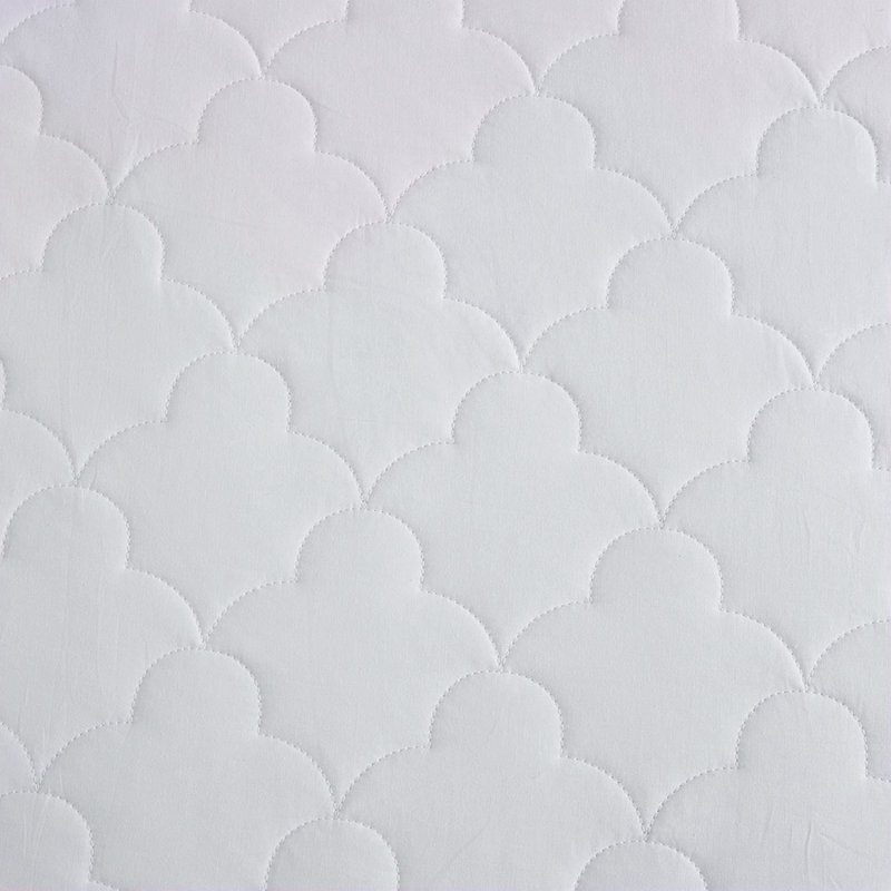 Protège-matelas matelassé en coton percale, Très grand californien