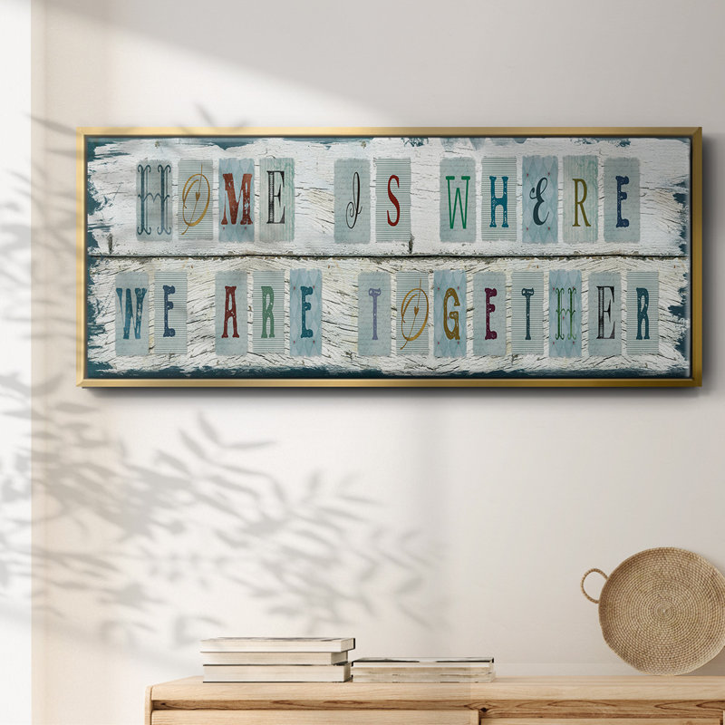 We Are Together- Framed Canvas