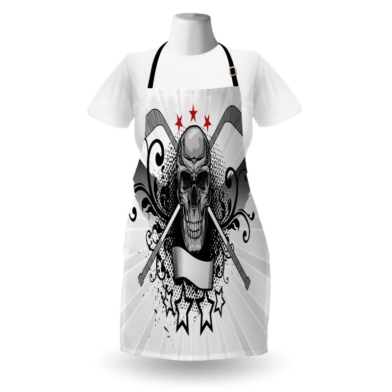 No Pattern Bib Apron