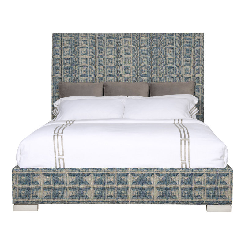Wyeth Upholstered Bed, Bennett Carolina, Casa Blanca