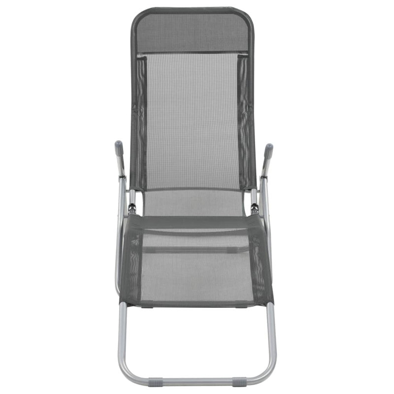 Mcmurray 142cm Long Reclining Single Chaise, Anthracite