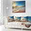 Coussin imprimé plage exotique en République Dominicaine-29600197-29600201