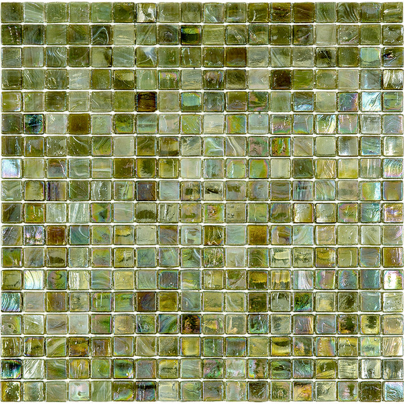 Carreau de mosaïque pour mur et plancher en verre 0,6 po x 0,6 po Skosh