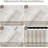 YZ Home Pinch Pleated Linen Curtains 1 Panels Set, Light Filtering Linen Blend Sheer Drapes Memory Trained Pleated Curtain Back Tab with Hooks Rings for Living Room Bedroom-2016677120-2016677121
