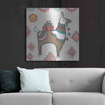 «Playful Llamas I» par Farida Zaman