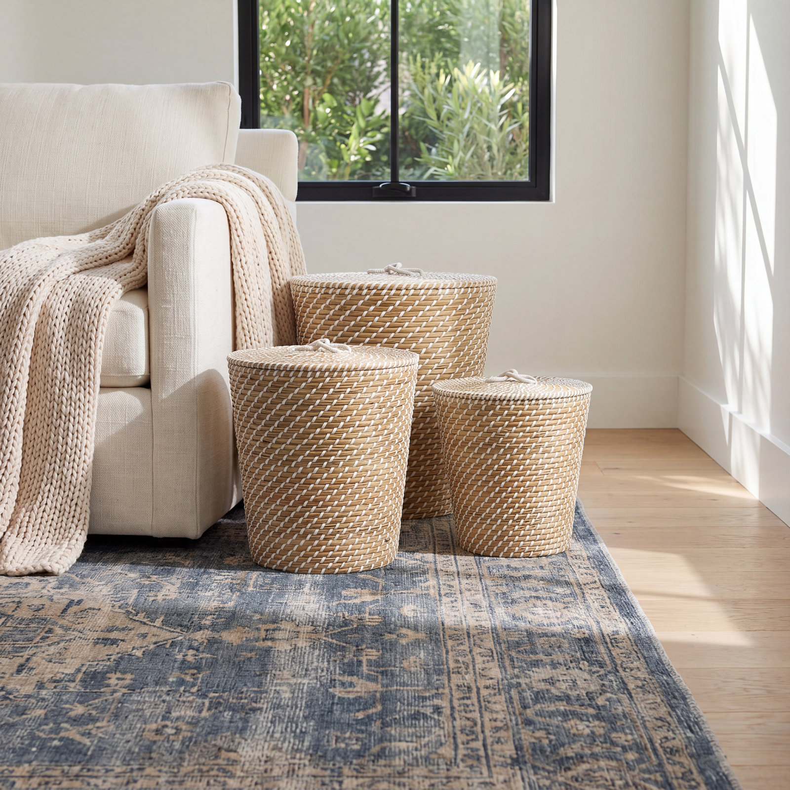 Seagrass Decorative Basket 3