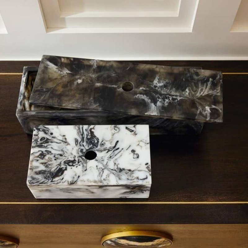 Kayce Resin Decorative Box