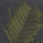 Foliage Dramatique III by Vision Studio Hand Embelished Textured Framed Art Print Matted under Glass