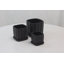 Ensemble de pots à fleurs nervurés en céramique 3 pièces Cole and Gray-679154348