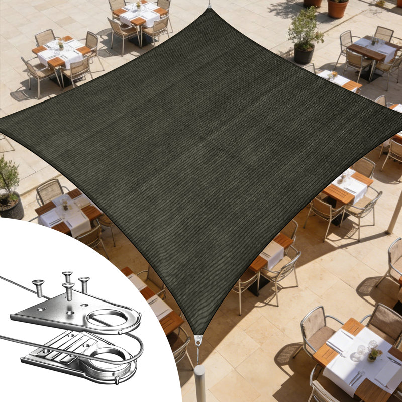 Voile avec corde Royal Super, 192 po x 144 po, Gris