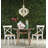 Distressed Beige Wood Arched Chandelier with Metal Chain for Entryway and Dining Room-818030398