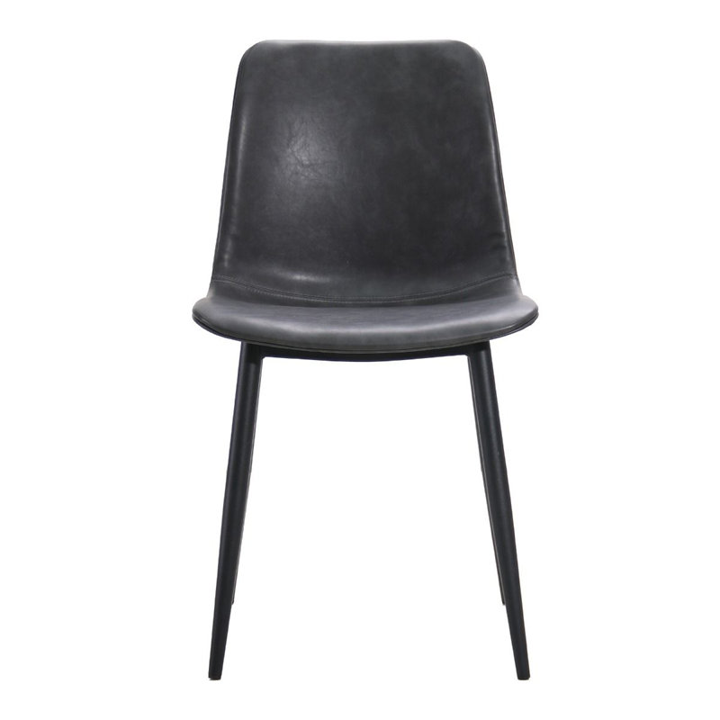 Merrik 18'' H Upholstered Side Chair, Gray