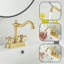 Centerset 4Inch Bathroom Sink Faucet With Drain Assemly-106847028