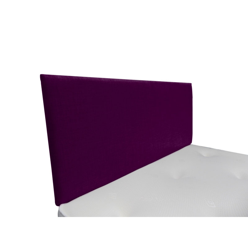 Burchard Upholstered Headboard, Purple, Kingsize (5')