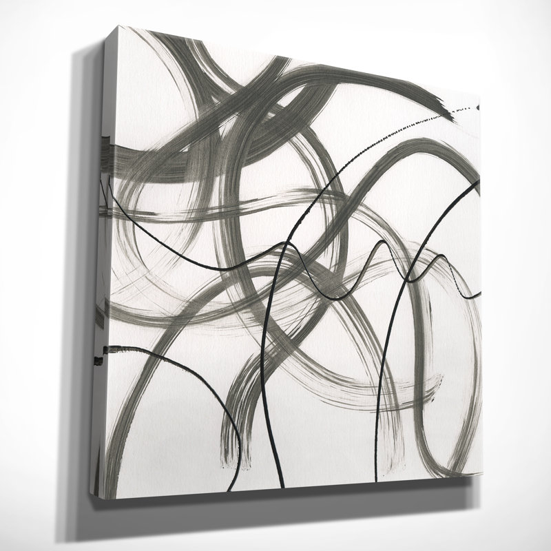 «Dancing in the Wind II», reproduction de peinture à l'acrylique sur toile, H 40 po x l 40 po x p 1,5 po